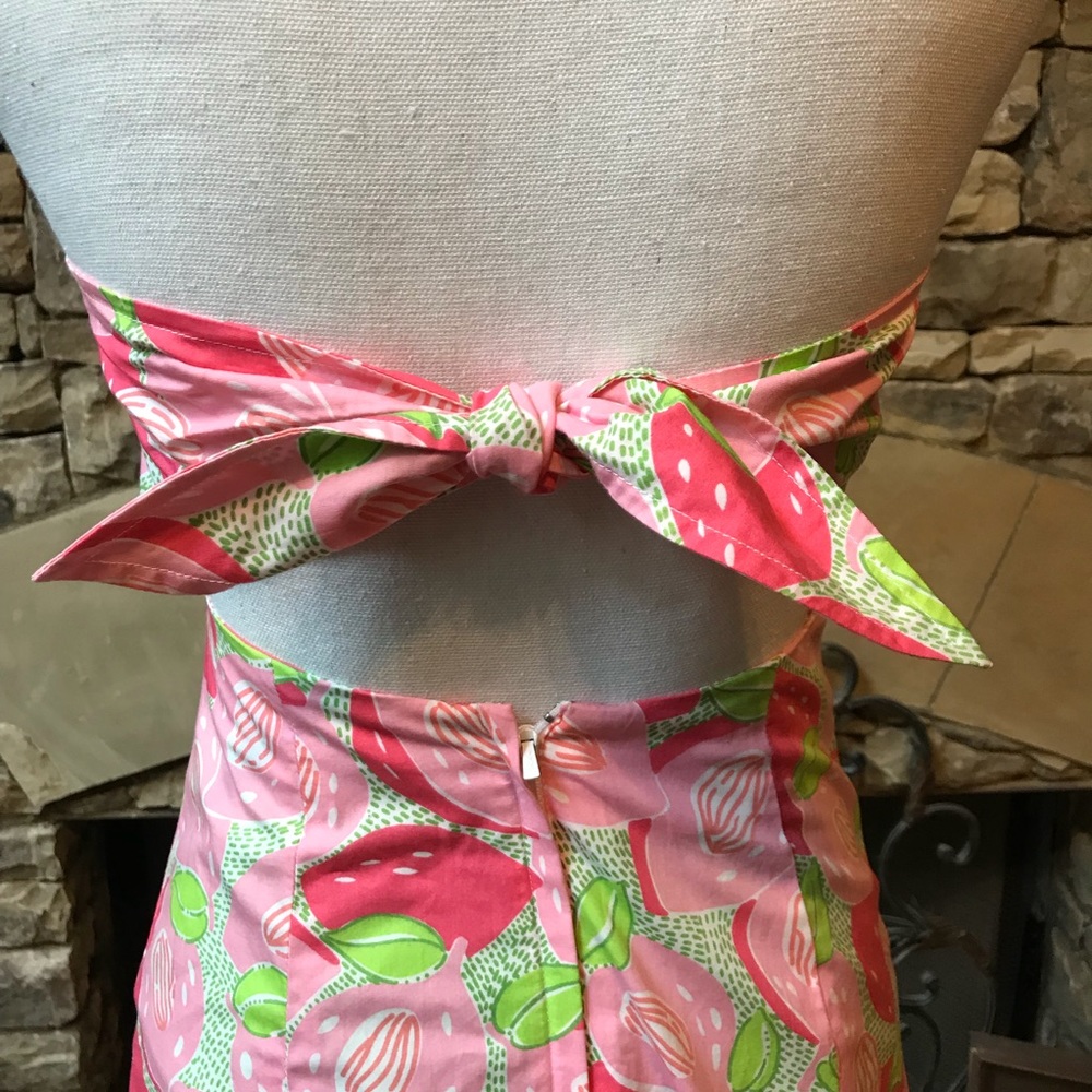 Lilly Pulitzer Sabrina Strapless Dress Size 2 - Picture 7 of 8